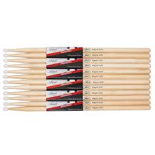 Maple 6 Pack Pairs 5a Artist Drumsticks