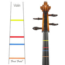 Don't Fret/ First Fret Beginner Stickers 1/4-4/4 Violin, 11'-14' Viola, 1/2-4/4 Cello