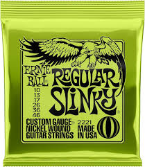 Regular Slinky Custom Gauge Nickle Wound Guitar Strings